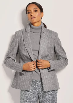 Trendstarker Nadelstreifen-Blazer